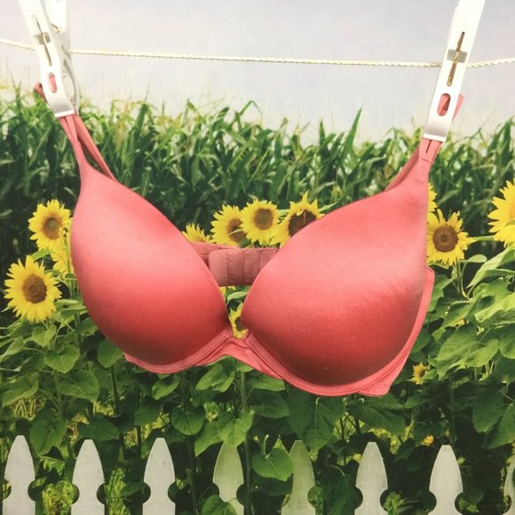Victoria's Secret Other - Victoria Secret Bra Push Up Coral 34DD